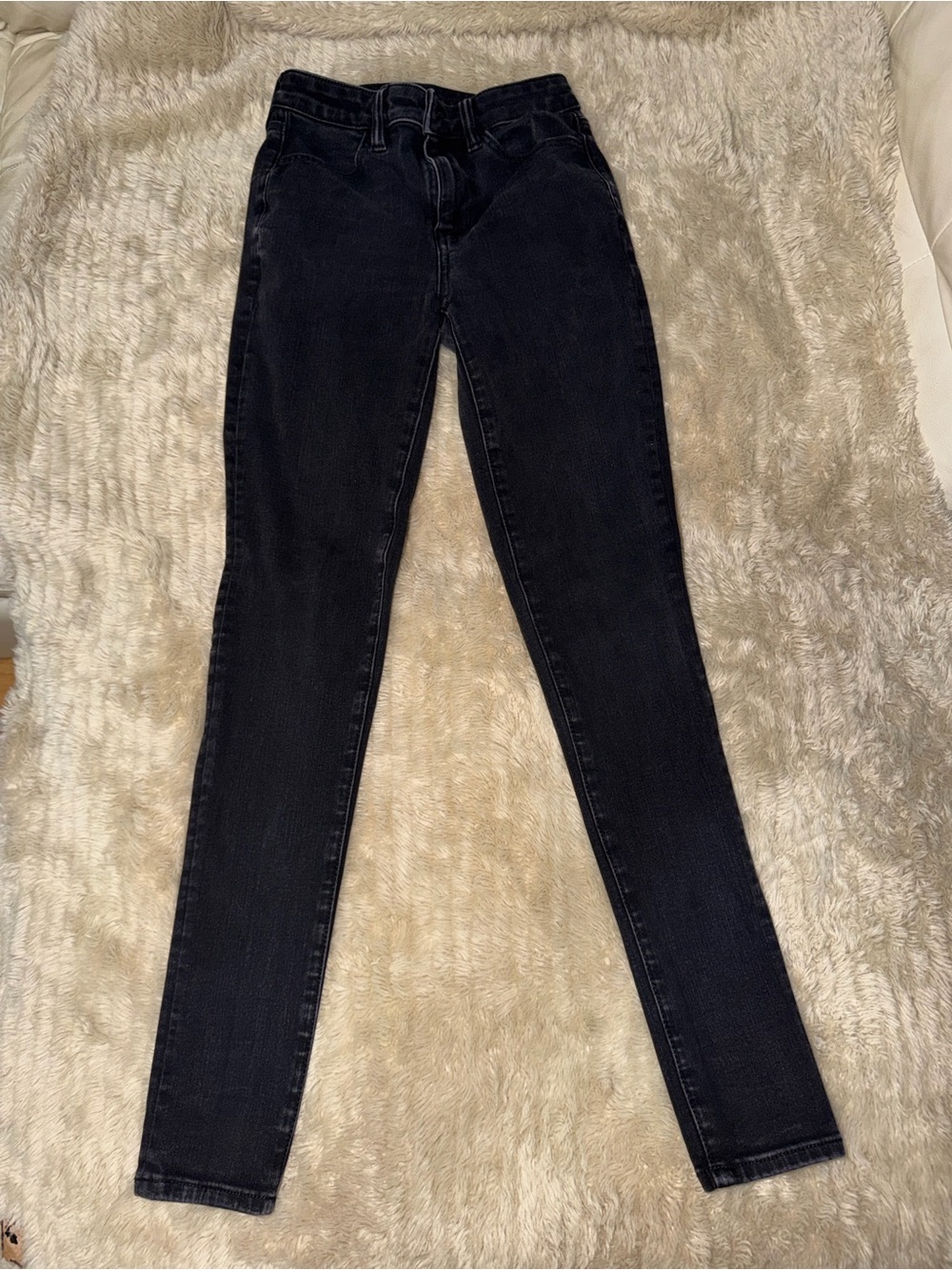 American Eagle Outfitters Black Skinny Jeans - High Rise